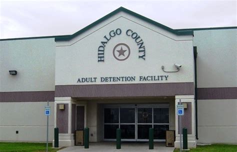 County jail hidalgo - Nov 6, 2022 · A report from The Monitor on that same day said Hidalgo County had spent $8.2 million since 1995 in housing inmates in other counties. By April 24, 2002, the commissioners court was advised that it had 30 days on whether to expand the jail to 1,400, 1,600 or 2,000 beds per its contract with the Landmark Organization, according to the Edinburg ... 